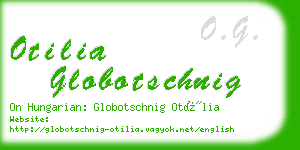 otilia globotschnig business card